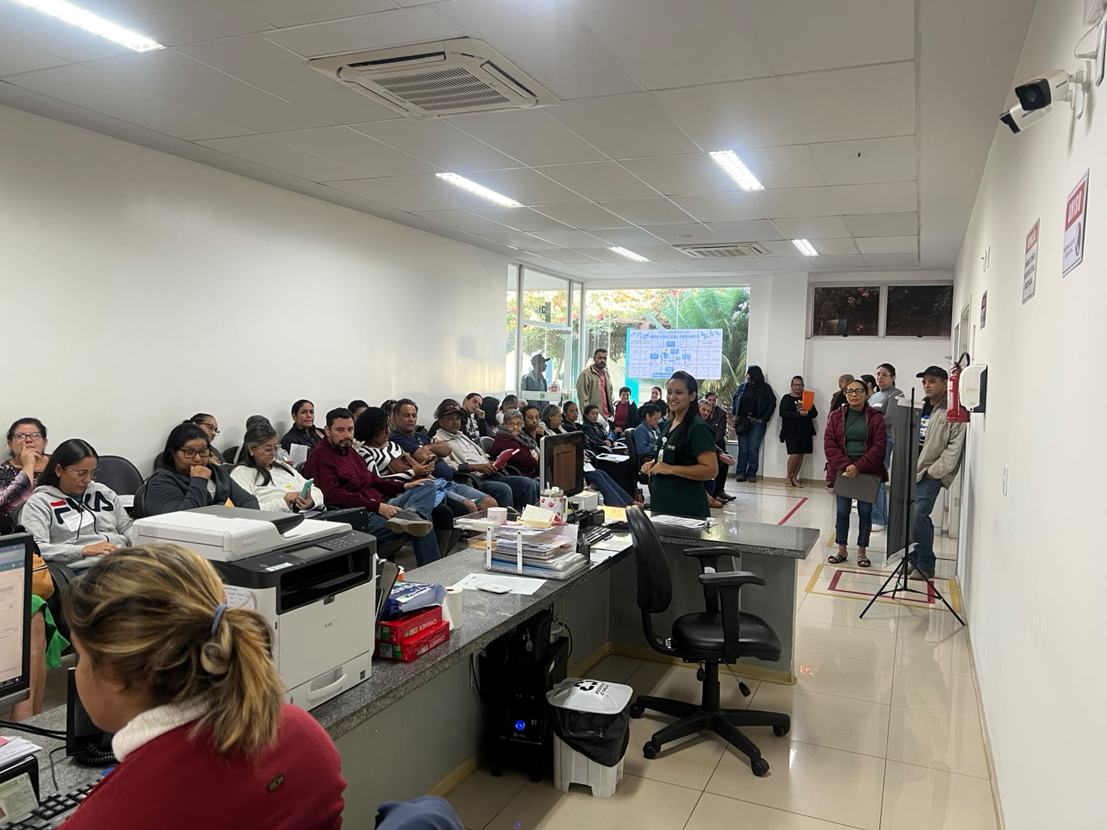 Nutricionista explica cuidados alimentares para doação de sangue na Policlínica de Quirinópolis