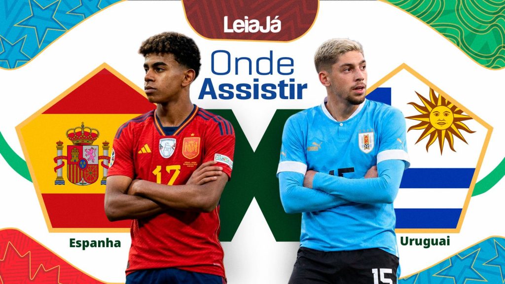 Uruguai e Espanha fazem duelo decisivo por vaga nas oitavas da Copa do Mundo