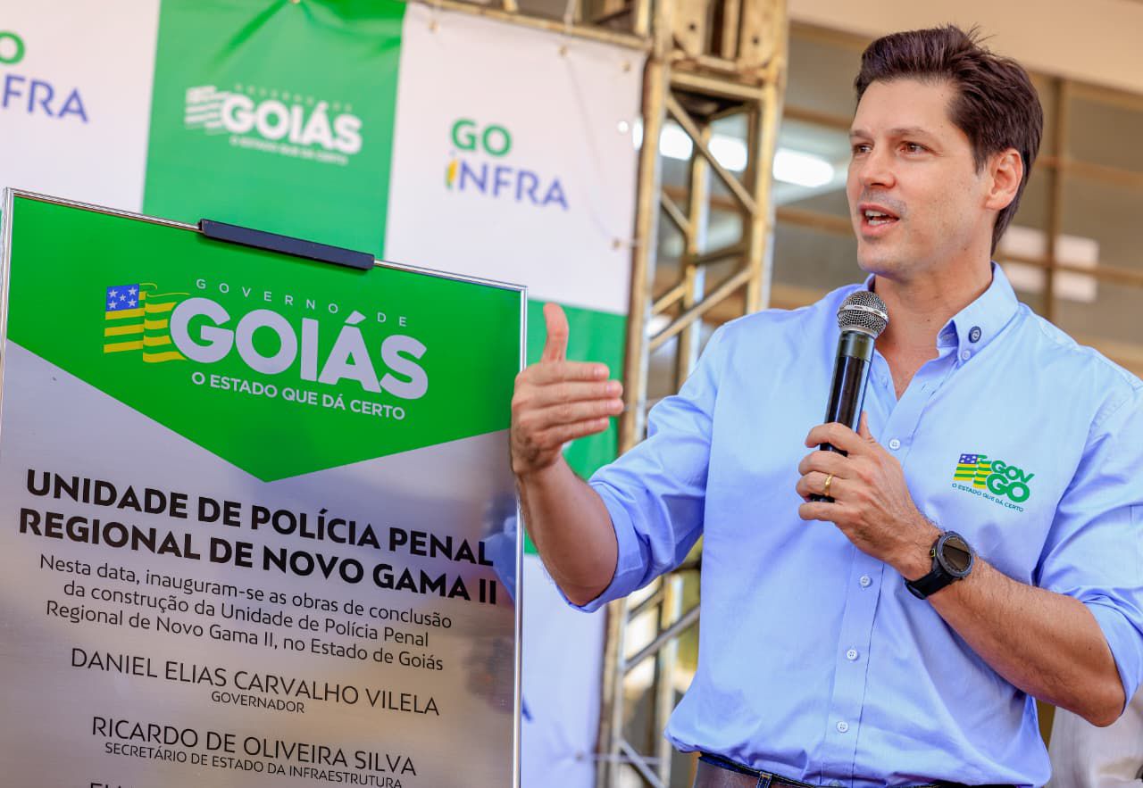 Daniel Vilela inaugura presídio em Novo Gama e reforça segurança no Entorno do DF