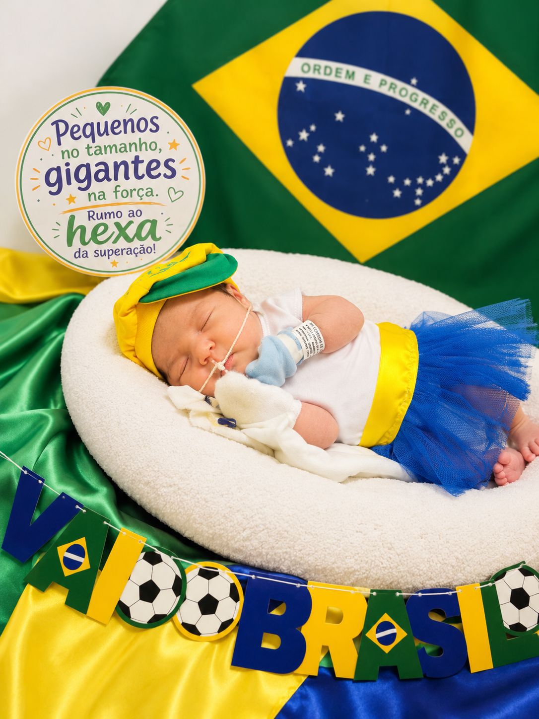 Pequenos campeões entram em campo na Maternidade Dona Iris