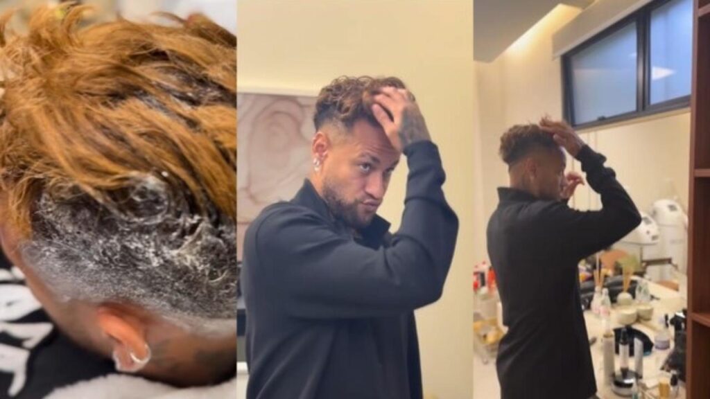 Neymar aposta em visual loiro e muda cabelo às vésperas da Copa do Mundo; veja vídeo