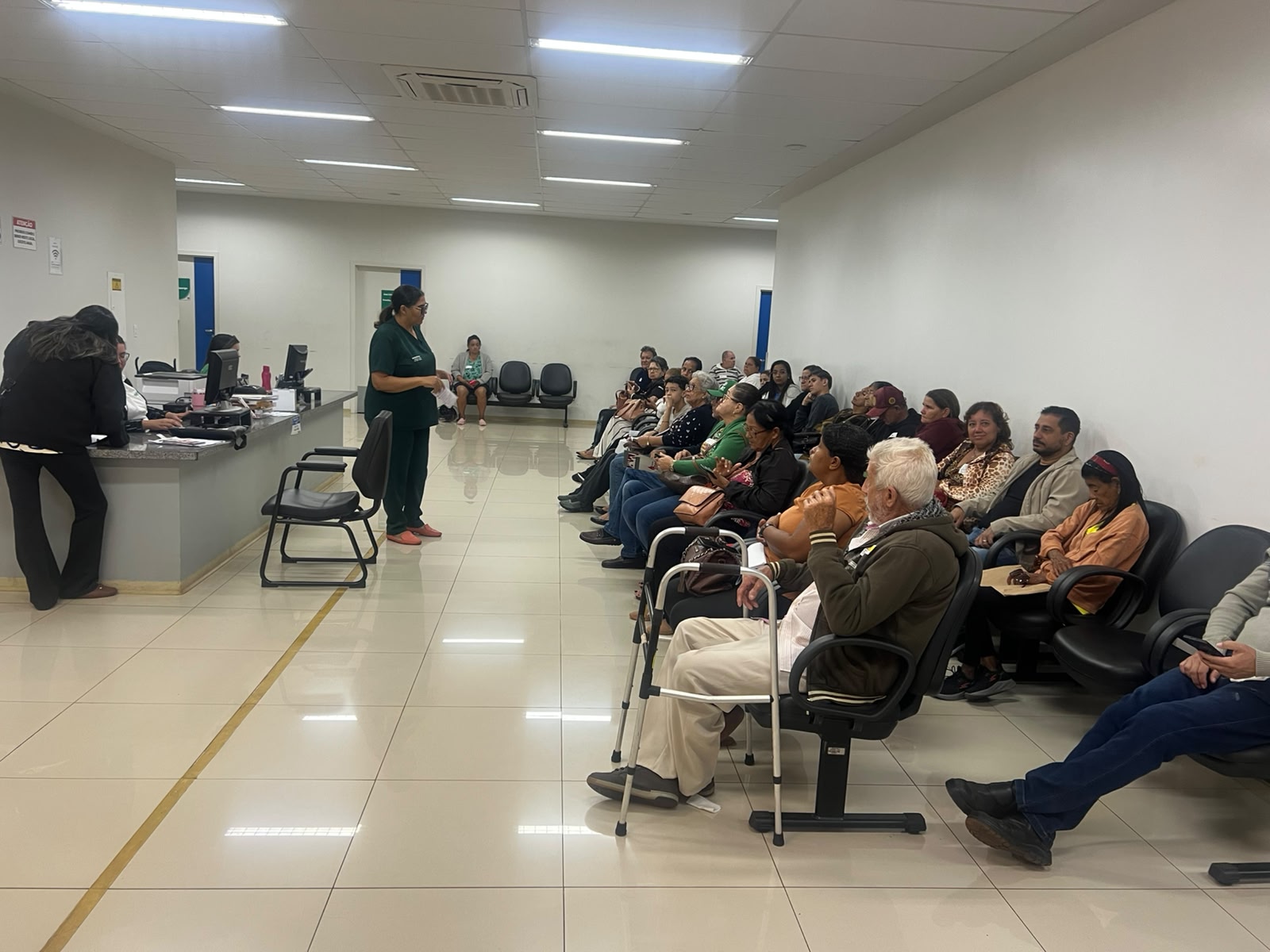 Policlínica de Quirinópolis conscientiza sobre doação de sangue