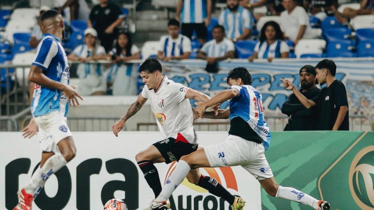 Anápolis é vice-campeão da Copa Verde após derrota de 4 a 0 para o Paysandu no mangueirão