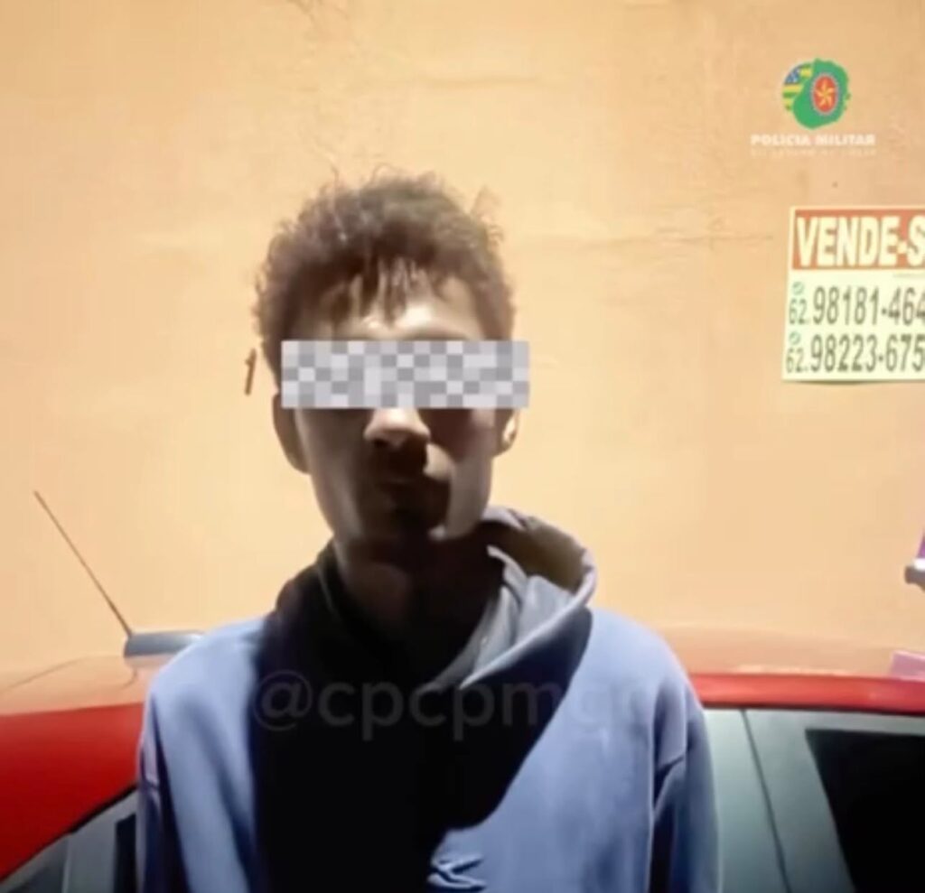 Entregador é preso após perseguir mulher no trânsito de Goiânia e danificar carro da vítima