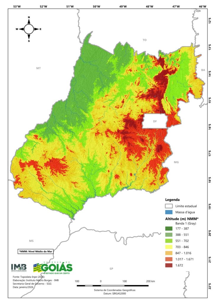 Governo de Goiás e IBGE firmam parceria para modernizar limites territoriais dos municípios goianos