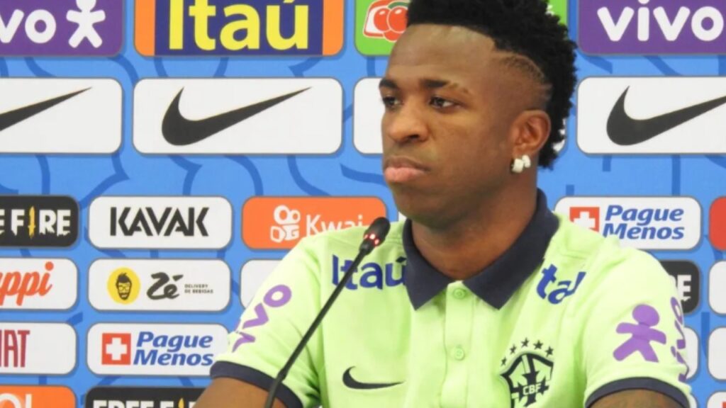 Vídeo: Vinícius Júnior recusa entrevista em espanhol e defende uso do português na Seleção Brasileira