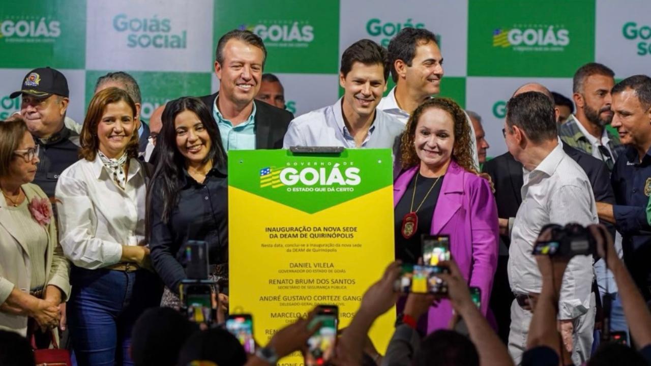 Daniel Vilela entrega Deam e 50º Bpm em Quirinópolis com investimento de R$ 3,4 milhões