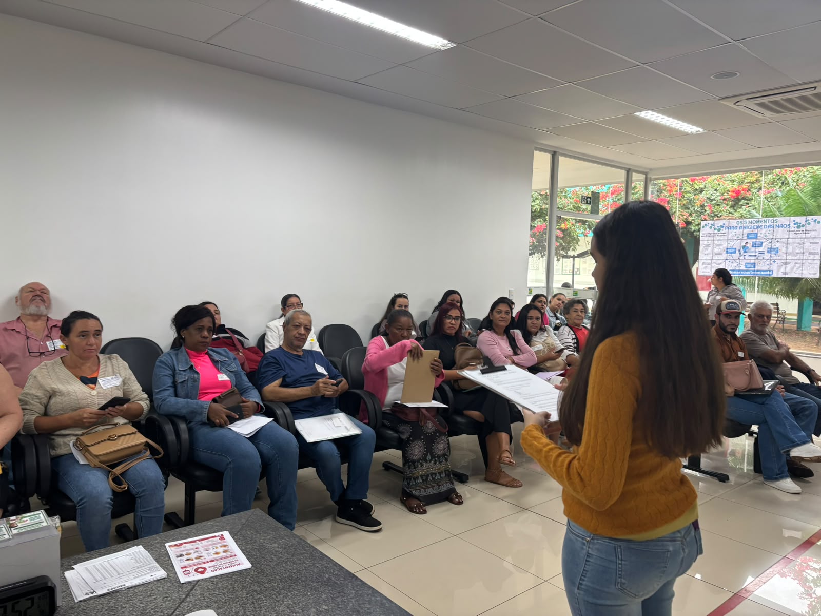 Policlínica de Quirinópolis aborda Saúde mental no tratamento oncológico