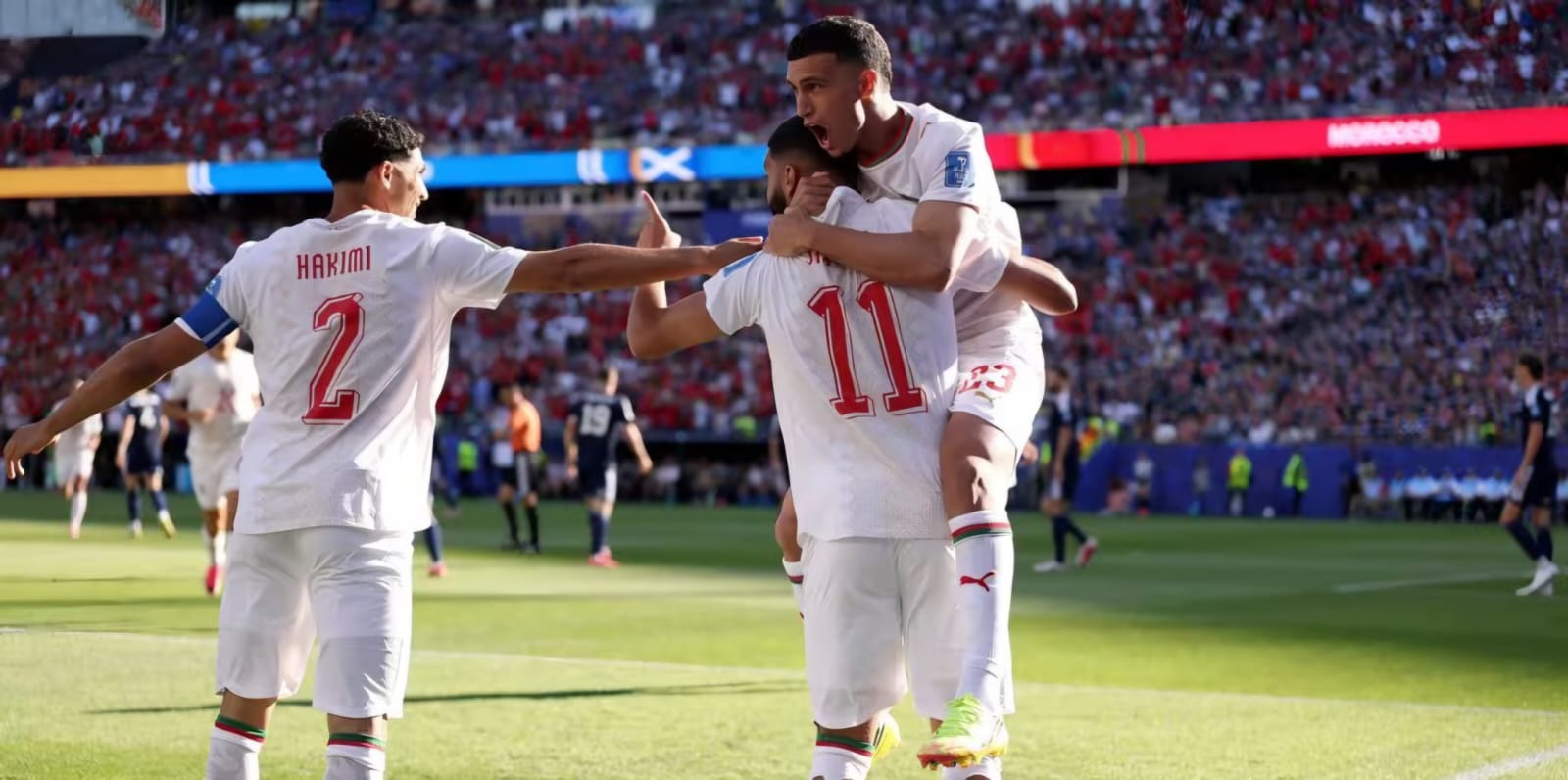 Marrocos marca gol relâmpago, supera Escócia e cumpre favoritismo na Copa