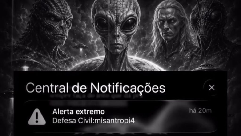 Alerta extremo enviado a milhares acende sinal de perigo; assista ao vídeo