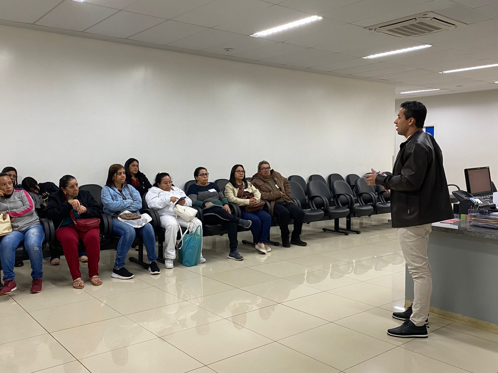 Policlínica de Quirinópolis promove palestra sobre prevenção e controle do diabetes