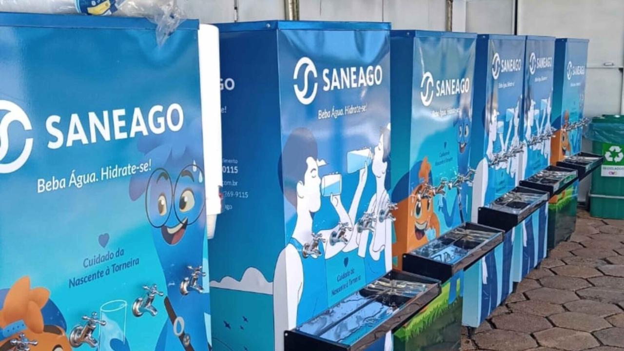 Saneago monta esquema de abastecimento para romaria de Trindade com geradores e nova rede