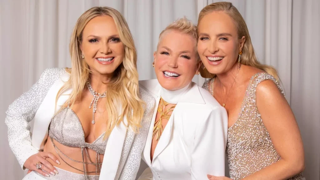 Angélica diz que rivalidade com Xuxa e Eliana foi criada pela mídia