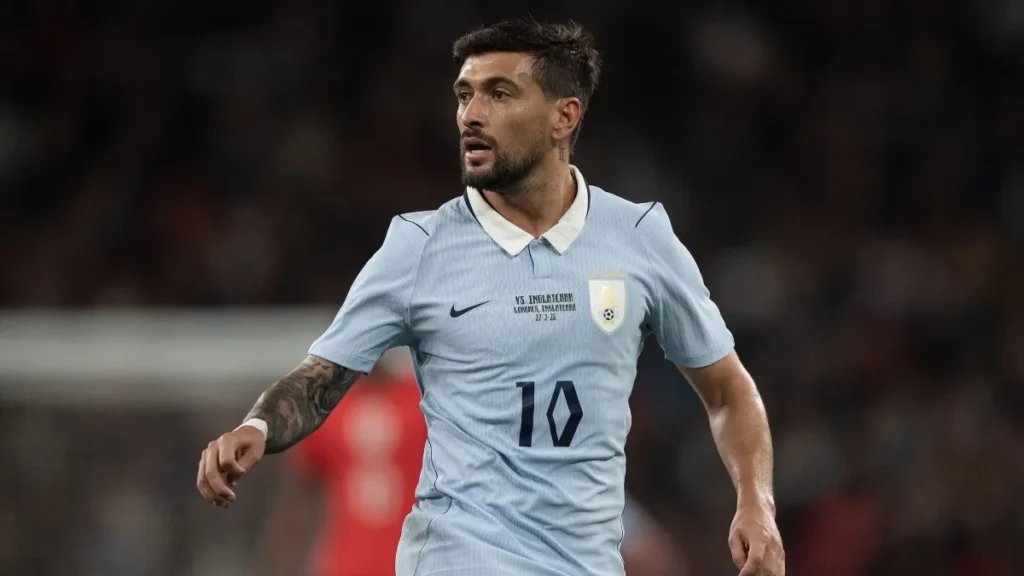 Arrascaeta sofre lesão na panturrilha e vira dúvida no Uruguai para a Copa