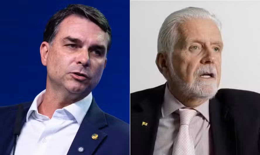 Flávio Bolsonaro comemora operação contra Jaques Wagner