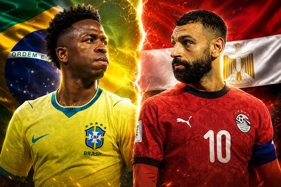 Faltam 5 dias: Brasil encara Egito em último teste antes da Copa do Mundo 2026