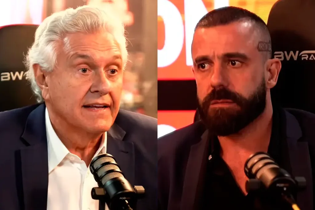 Vídeo: Caiado rebate críticas à vacinação durante podcast de direita “Iron Talks”