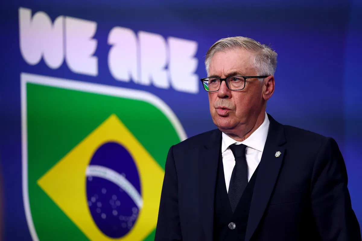Ancelotti celebra liderança do Brasil e destaca retorno de Neymar após goleada
