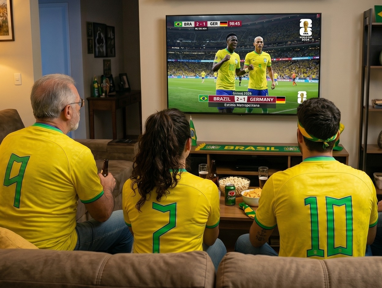 Faltam 2 dias para Copa: vai ter folga no trabalho durante jogos do Brasil?