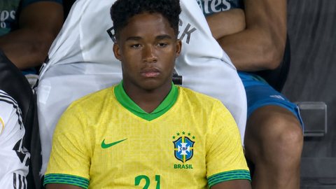 Sem espaço com Ancelotti: até quando Endrick seguirá no banco da Seleção?