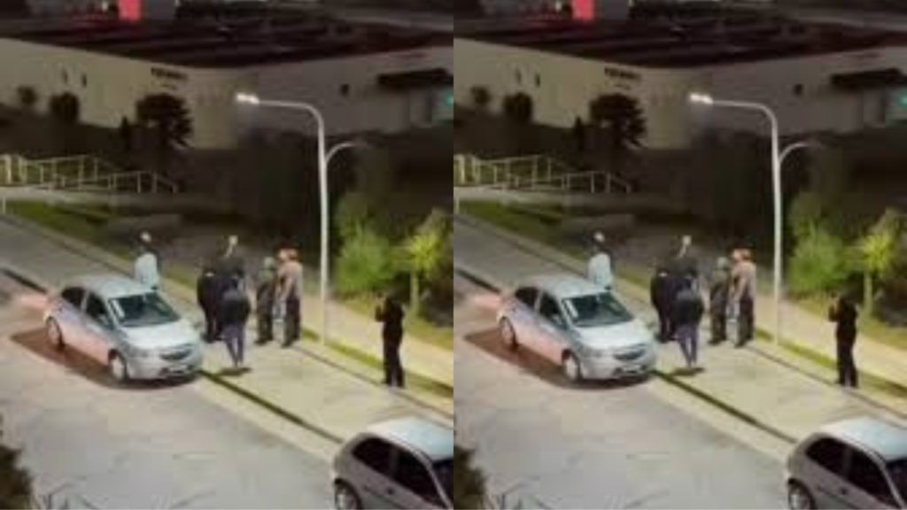 Jovem é empurrado para pista durante discussão e sofre ferimentos graves; veja vídeo
