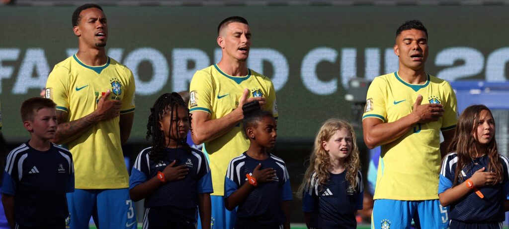 Hino do Brasil lidera ranking dos mais bonitos da Copa do Mundo de 2026