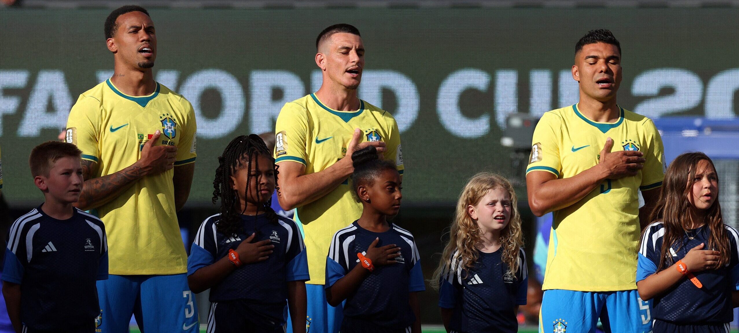 Hino do Brasil lidera ranking dos mais bonitos da Copa do Mundo de 2026
