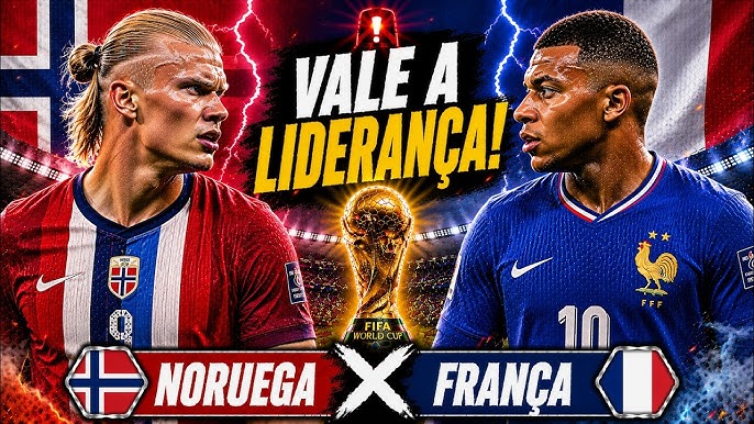 Que horas Haaland enfrenta Mbappé na Copa do Mundo 2026?