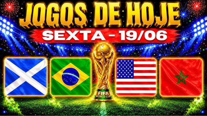 Agenda de jogos da Copa do Mundo 2026 desta sexta-feira (19)
