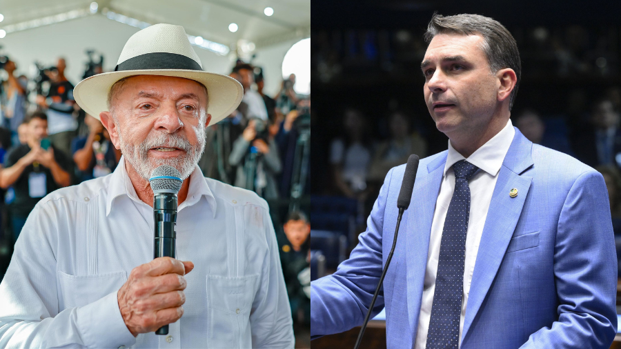 Lula abre 6 pontos sobre Flávio Bolsonaro em pesquisa BTG/Nexus