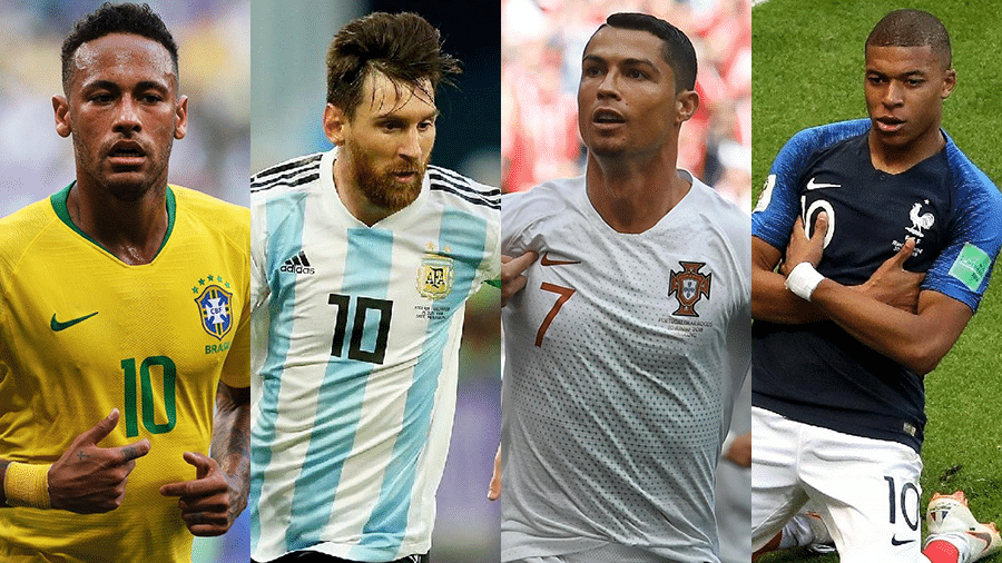 Enquanto Messi, Mbappé e CR7 batem recordes, Neymar segue sem protagonismo na Copa de 2026