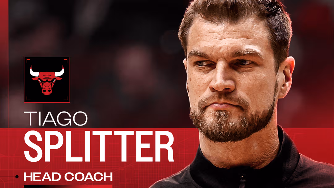 Tiago Splitter é o novo técnico do Chicago Bulls