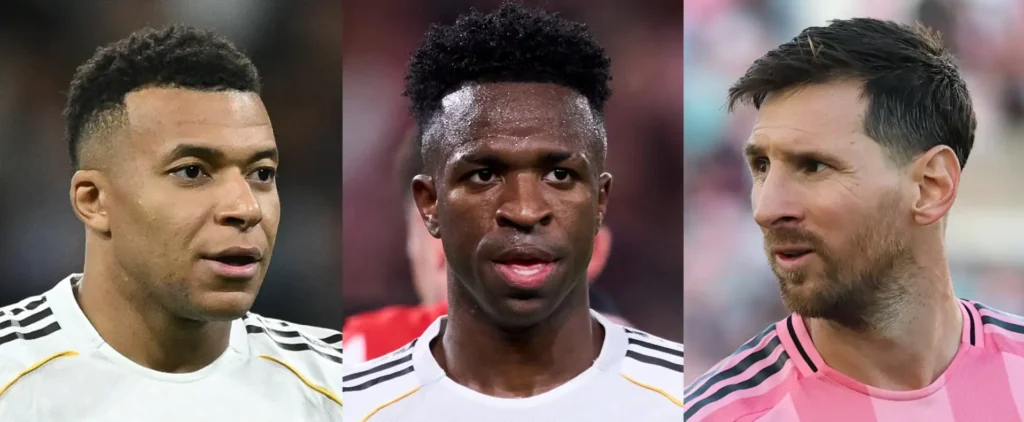 Messi, Mbappé e Vini Jr. aparecem entre os destaques do ranking de ataque da FIFA