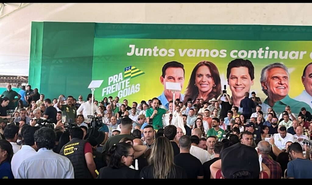 Última etapa do movimento da base governista reuniu 76 prefeitos, parlamentares e apoiadores. Ao longo de sete encontros realizados entre março e julho, a mobilização percorreu todas as regiões de Goiás e somou mais de 30 mil participantes.