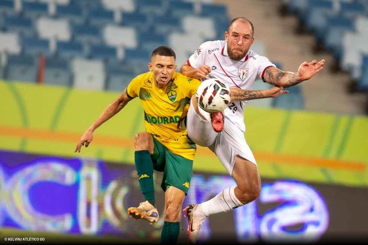 Bruno José marca e Atlético-GO vence Cuiabá por 1 a 0 na Arena Pantanal