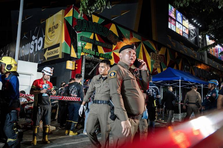 Incêndio em bar na Tailândia deixa 30 mortos