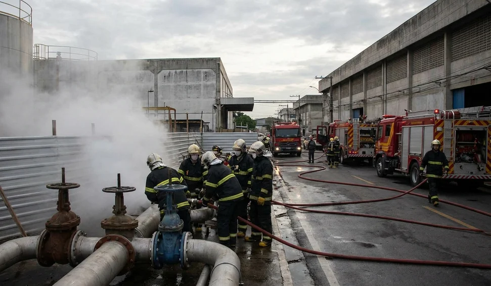 Vazamento de gás estireno afeta Manaus, leva moradores a hospitais e fecha shopping