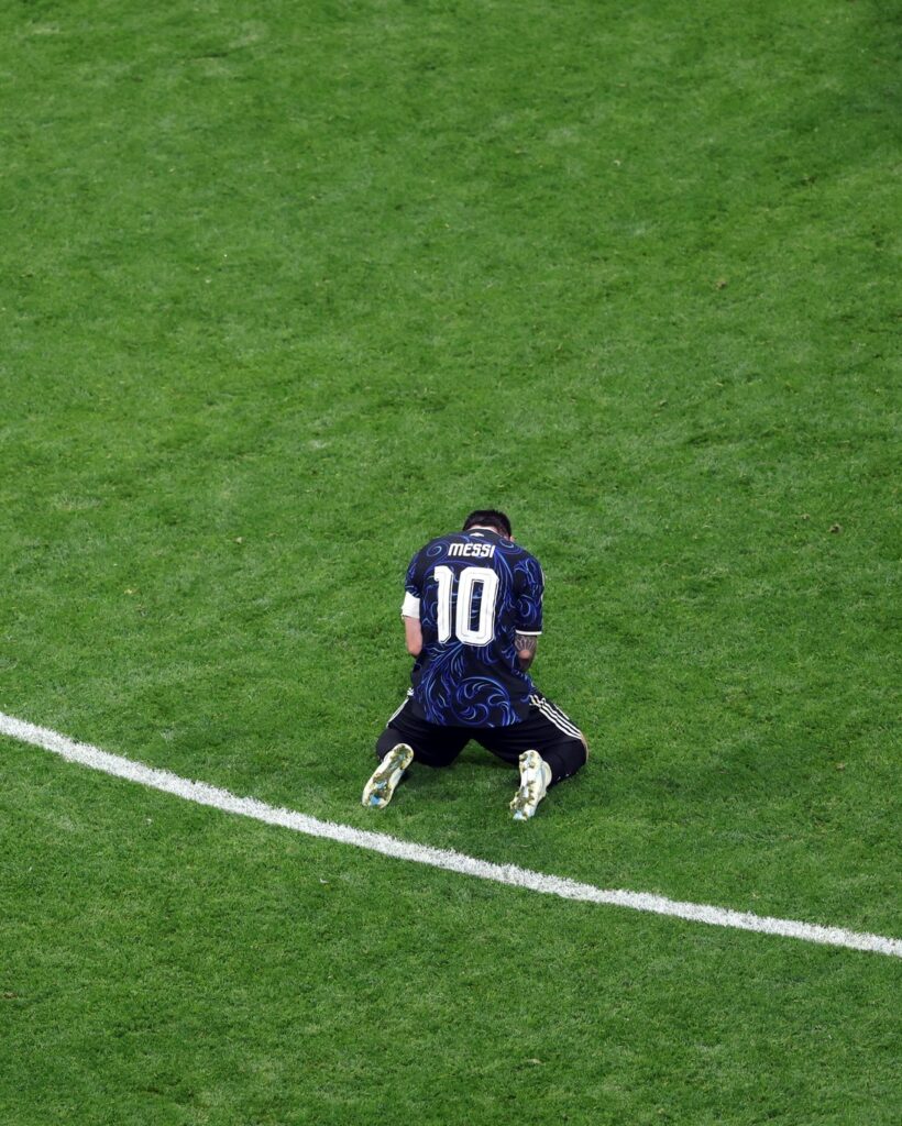 Lionel Messi dança último tango em Nova York pela seleção da Argentina