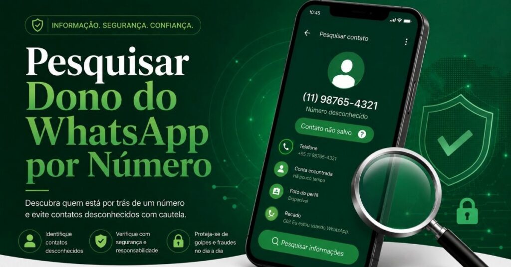 Pesquisar Dono do WhatsApp por Número: guia para reconhecer contatos desconhecidos