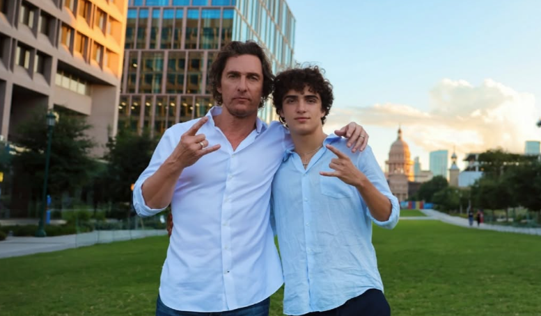 Filho de Matthew McConaughey e Camila Alves faz 18 anos e impressiona web
