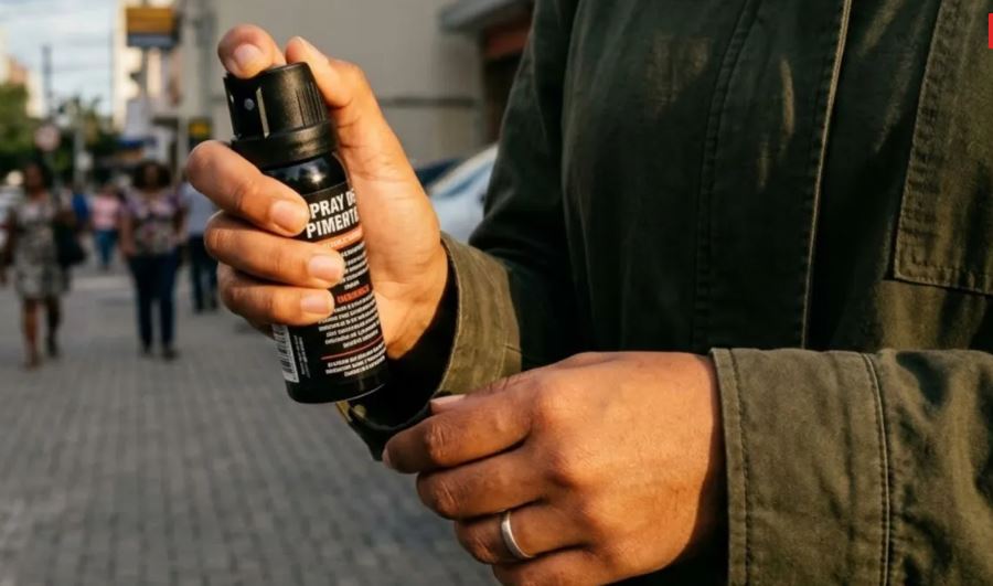 Lei que autoriza spray de pimenta para defesa pessoal feminina entra em vigor no Brasil