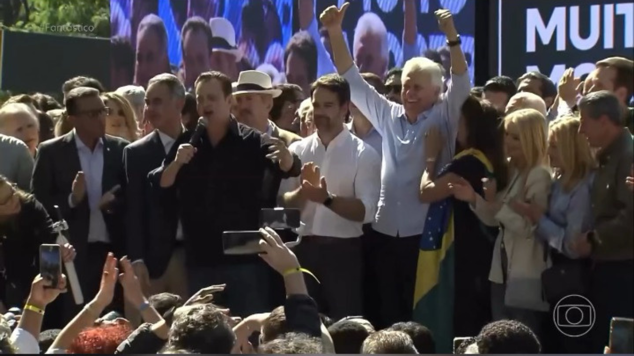 Vídeo: Trajetória de Caiado ganha destaque no fantástico; lançamento de candidatura en SP repercute