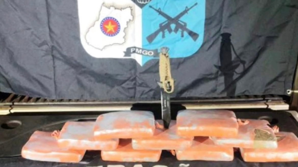 COD prende homem com 9 tabletes de maconha em ônibus na GO-050
