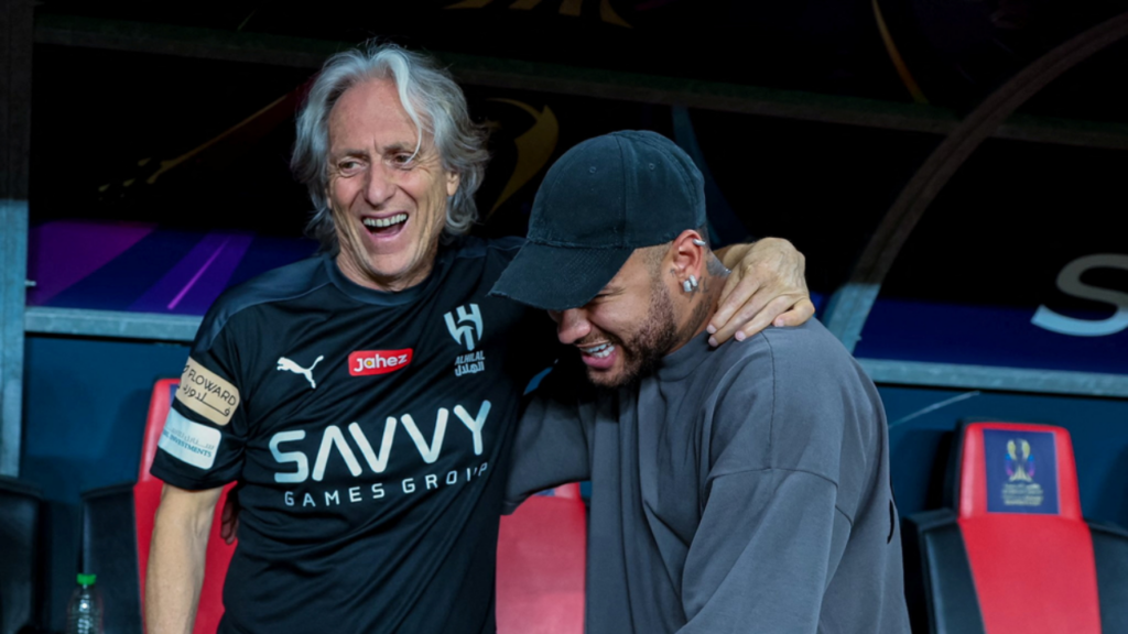 Jorge Jesus revela frase direta a Neymar no Al-Hilal: “Você acabou”. Assista ao vídeo