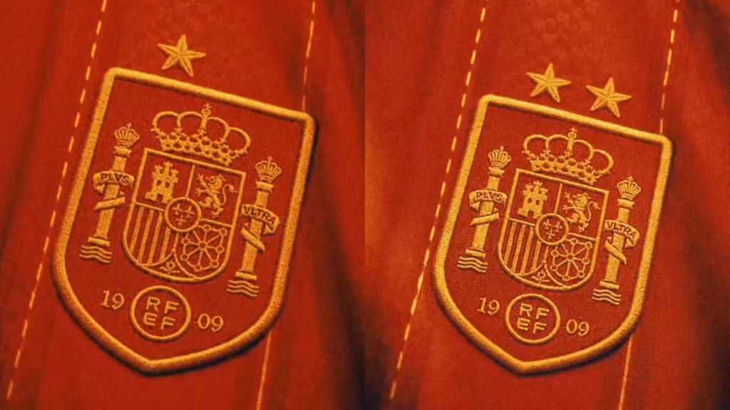Federação Espanhola atualiza escudo com segunda estrela após título da Copa 2026; assista ao vídeo