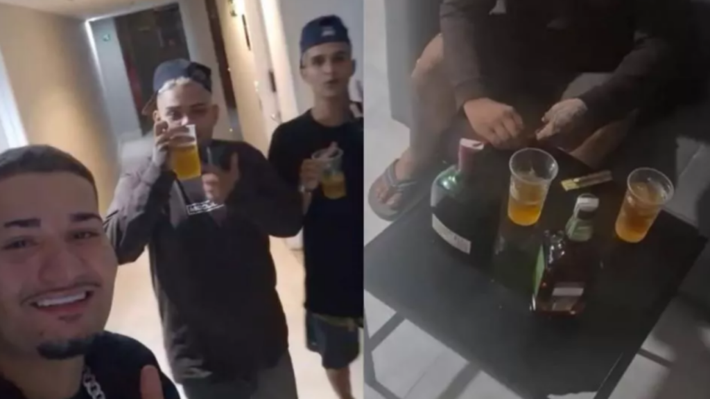 Vídeo: Trio suspeito de sequestro relâmpago é preso em hotel de luxo após crime contra casal de idosos