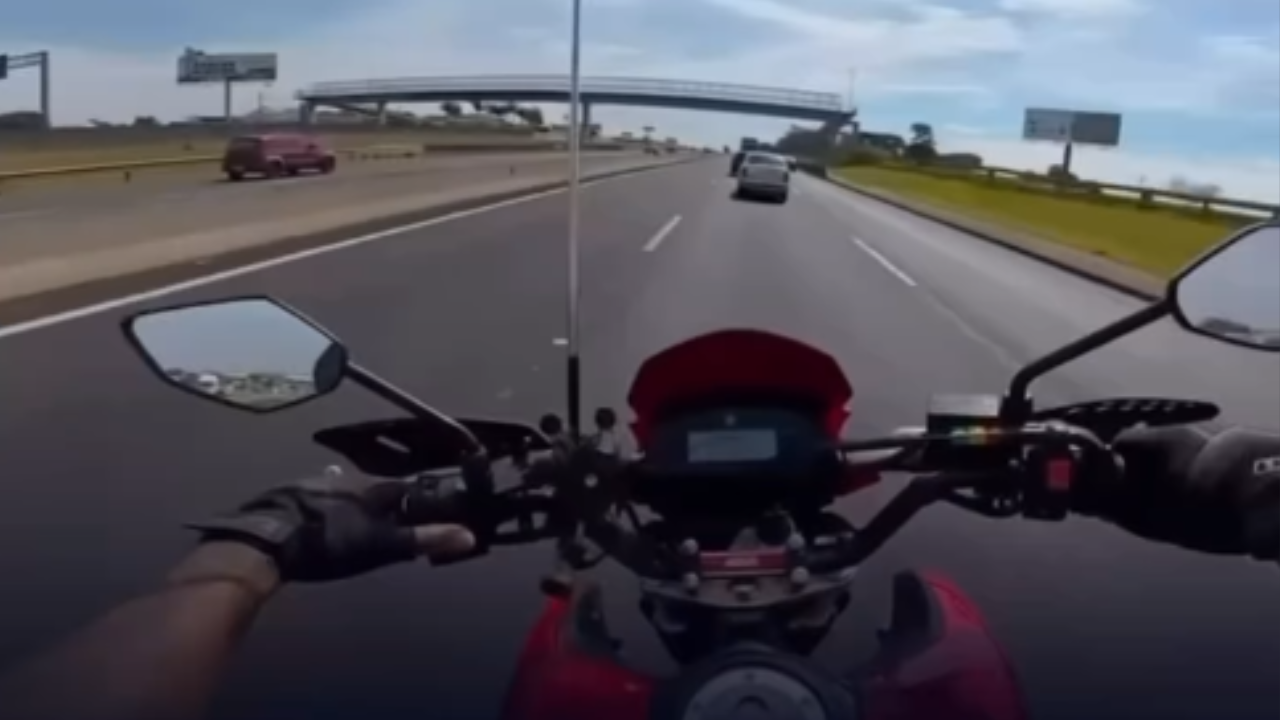 Vídeo: Motociclista apresenta sua versão após acidente grave em rodovia e relata falta de sinalização