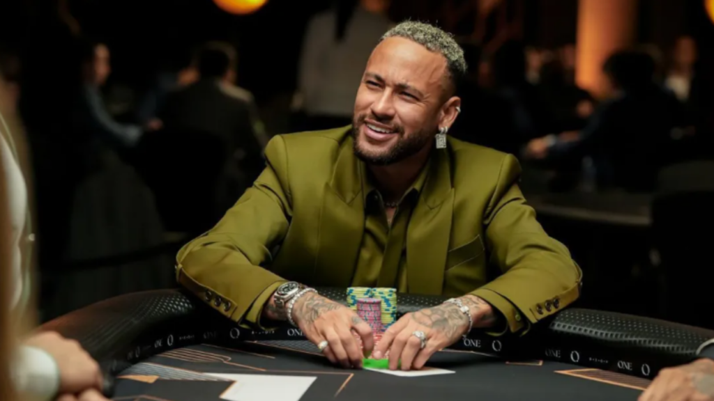 Vídeo: Neymar disputa torneio de pôquer em Las Vegas após eliminação na Copa do Mundo