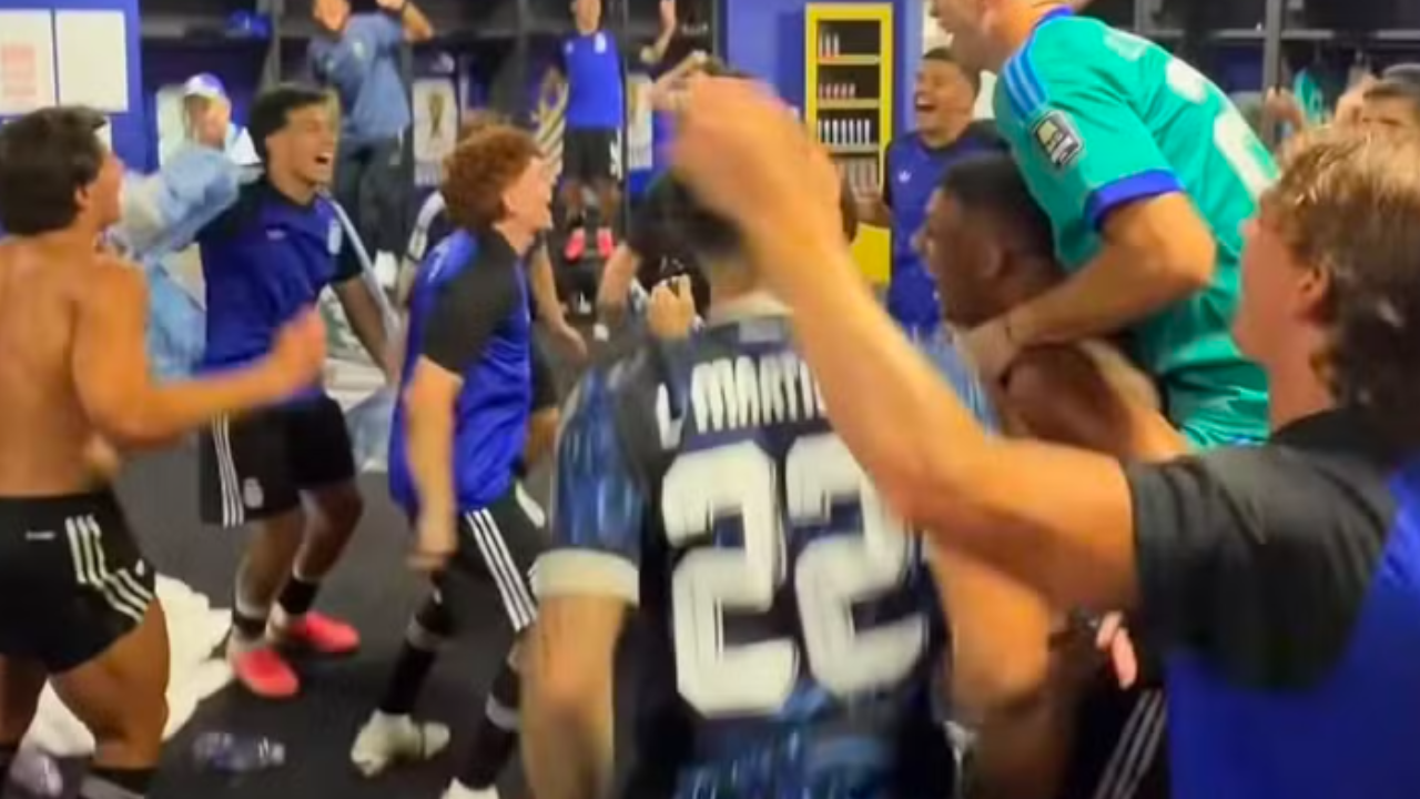 Vídeo: Argentina celebra classificação com canto sobre Messi e Ilhas Malvinas após vencer Inglaterra