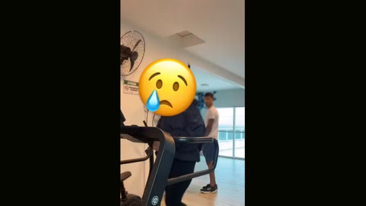 Vídeo: Vítima de ato obsceno em academia revela que precisou se esconder após o crime